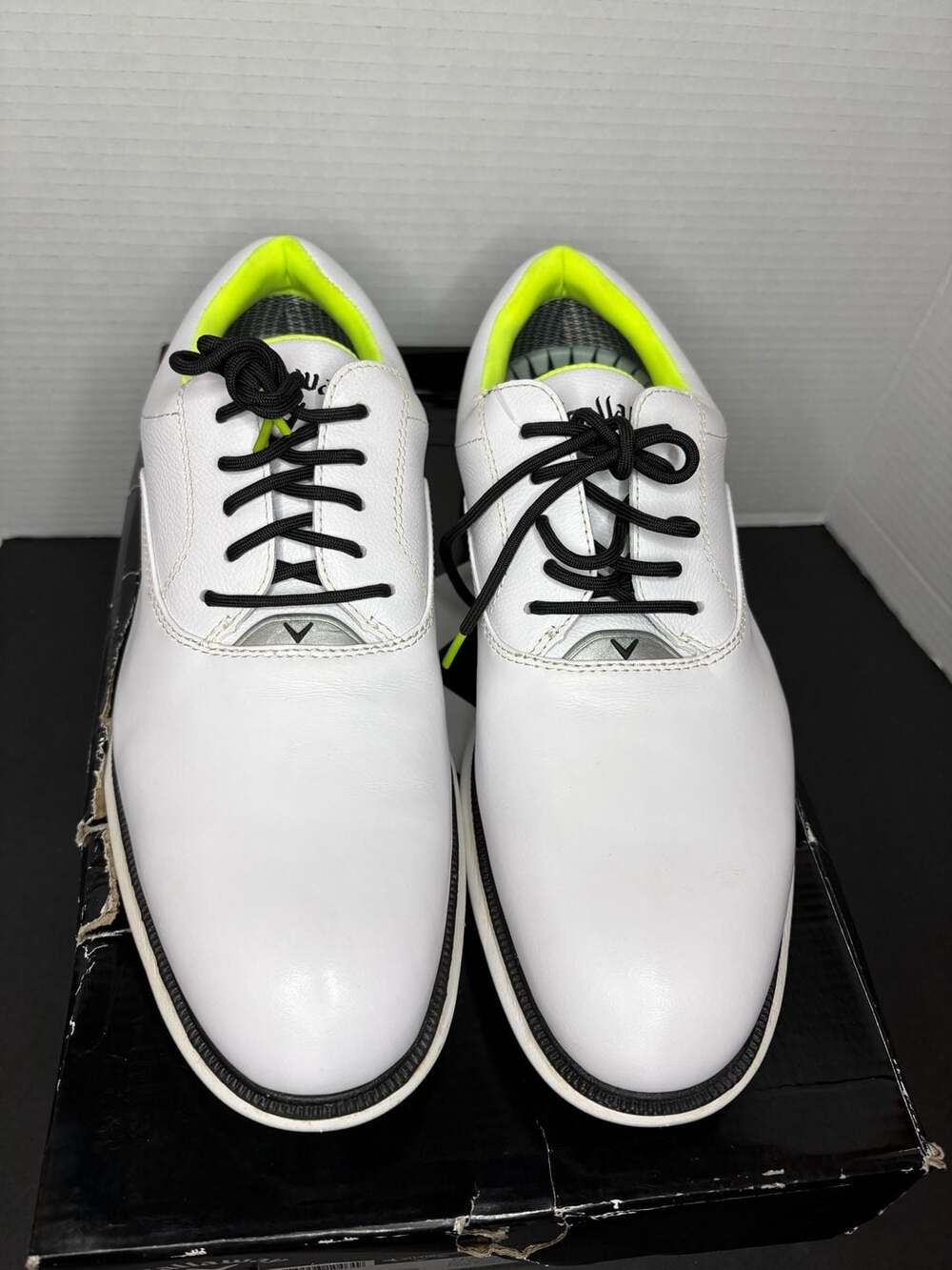 Callaway La Grange Golf Shoe White/Lime CG301WLM